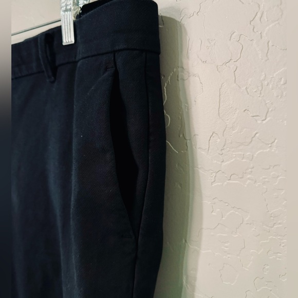 Ann Taylor Eva Ankle Pant Classic Tall Flat Front 4 Pocket Trousers Black SZ 16T - Picture 11 of 14